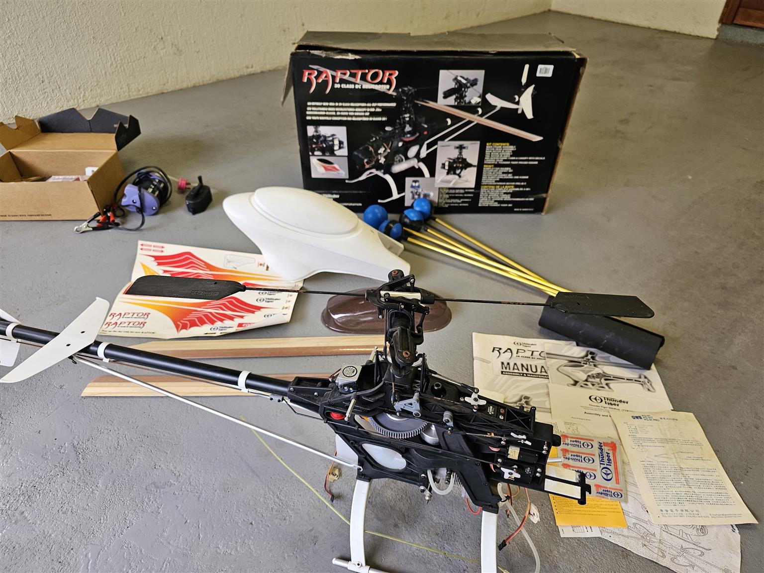 Raptor 30 RC Helicopter, Avante RC car & accessories Raptor 30 RC Helicopter, Avante RC car & accessories