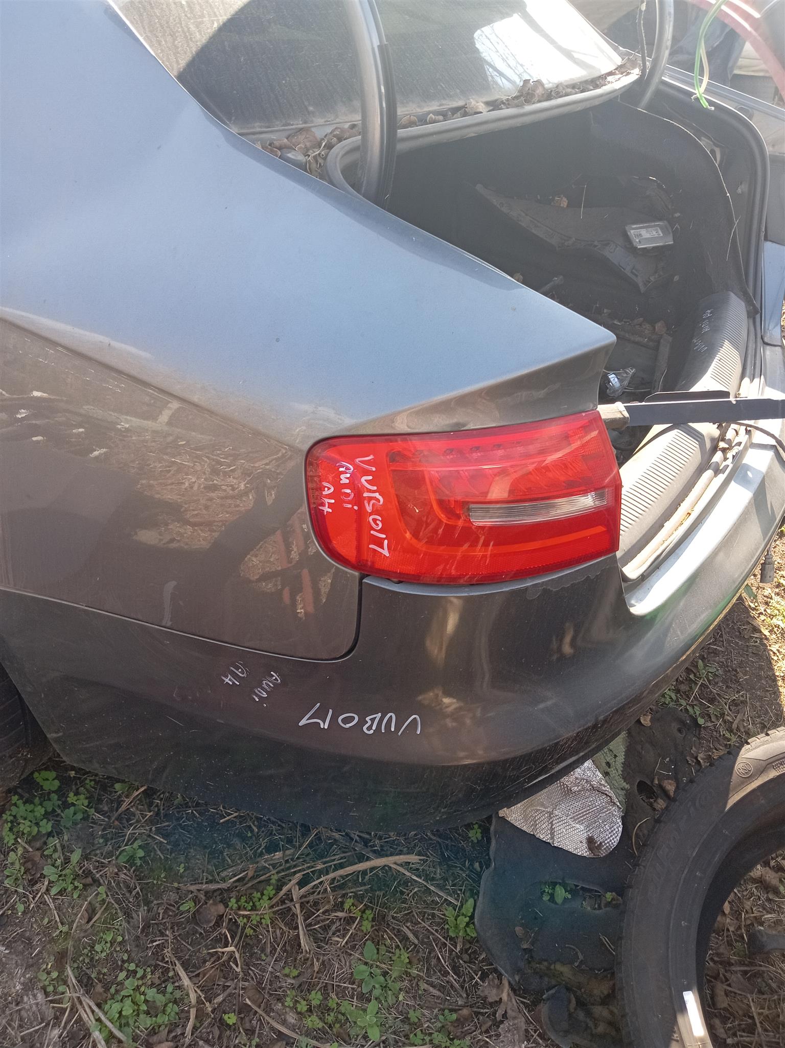 AUDI A4 CHARCOAL B8 1.8 CJE 2011. STRIPPING FOR SPARES - Private Seller AUDI A4 CHARCOAL B8 1.8 CJE 2011. STRIPPING FOR SPARES - Private Seller