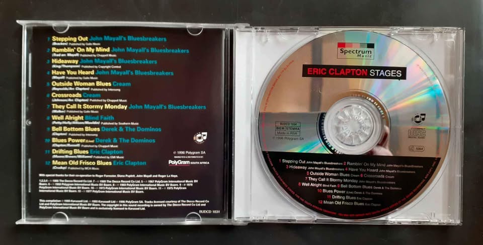 Eric Clapton - Stages (CD)