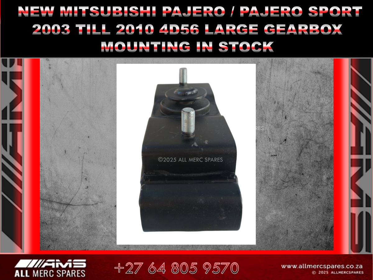 ️ NEW MITSUBISHI PAJERO 2003–2010 LARGE GEARBOX MOUNTING IN STOCK - Private Seller ️ NEW MITSUBISHI PAJERO 2003–2010 LARGE GEARBOX MOUNTING IN STOCK - Private Seller