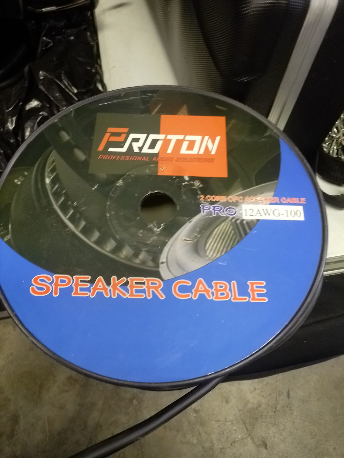 Speaker Cable, 2 Core OFC, PROTON , 12AWG-100