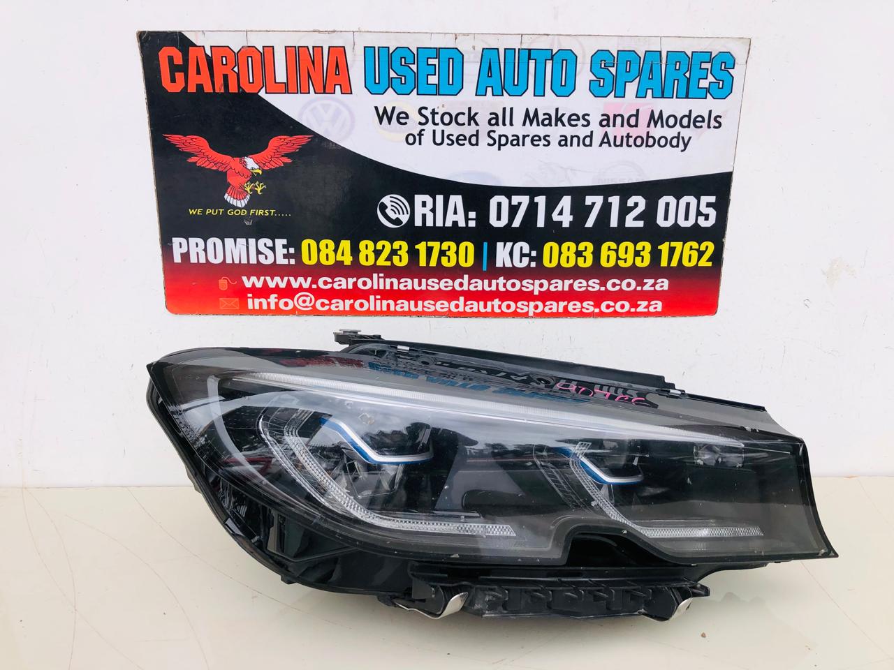 BMW 3 series G20 G21 right side smoked LED Laser headlight - Private Seller