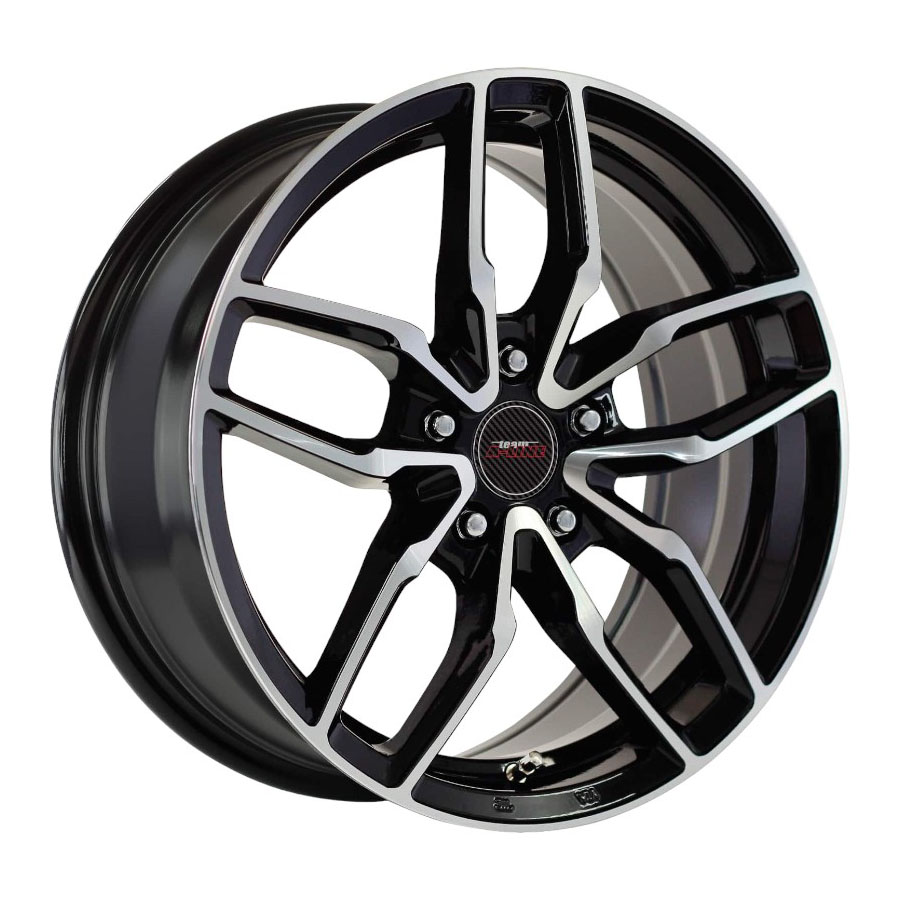 17″ A-Line Brook 5/112 Black Machine Face Alloy Wheels