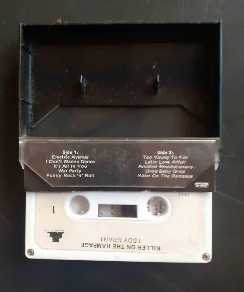 Eddy Grant - Killer in The Rampage Cassette Tape