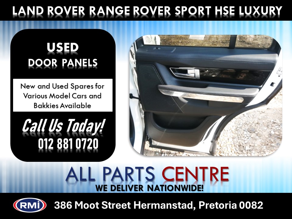 Land Rover Range Rover Sport Hse Luxury Door Panels for Sale - Private Seller Land Rover Range Rover Sport Hse Luxury Door Panels for Sale - Private Seller