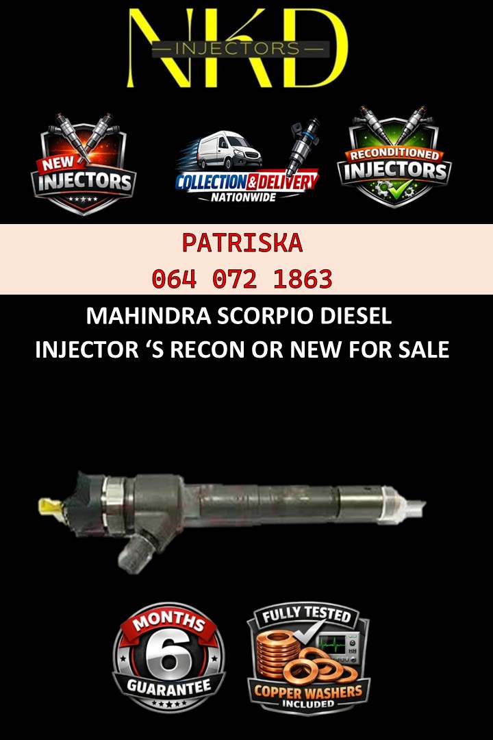 DIESEL INJECTORS FOR 6 MONTHS WARRANTY FOR MAHINDRA SCORPIO - Private Seller DIESEL INJECTORS FOR 6 MONTHS WARRANTY FOR MAHINDRA SCORPIO - Private Seller