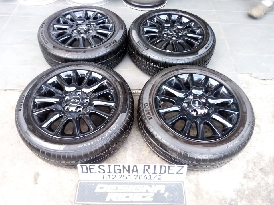 rims/wheels & tyres mini cooper 5x120pcd 195/55 r16 - Private Seller rims/wheels & tyres mini cooper 5x120pcd 195/55 r16 - Private Seller