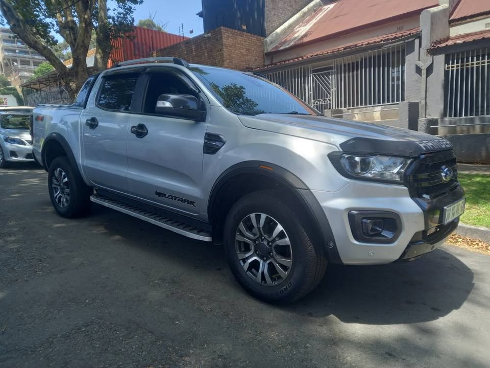 2022 Ford Ranger WILDTRAK Double Cab 2.0 Diesel, Automatic 4X4, Silver Color, Mileage 53000kms