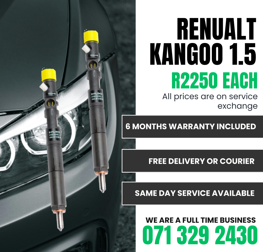 RENUALT KANGOO 1.5 INJECTORS FOR SALE WITH WARRANTY - Private Seller RENUALT KANGOO 1.5 INJECTORS FOR SALE WITH WARRANTY - Private Seller
