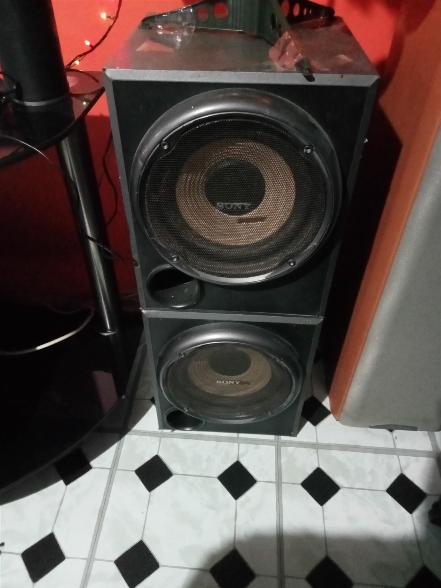 Sony passive subwoofer for swap Sony passive subwoofer for swap