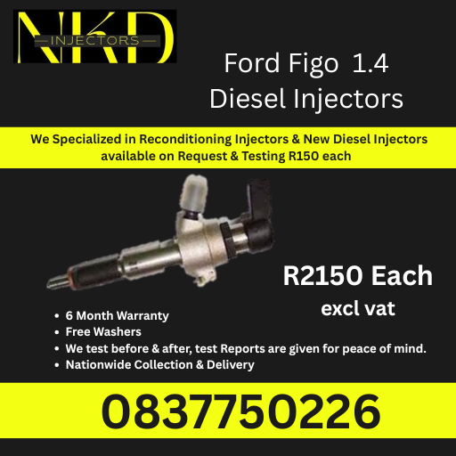 FORD FIGO1.4 DIESEL INJECTORS FOR SALE - Private Seller FORD FIGO1.4 DIESEL INJECTORS FOR SALE - Private Seller