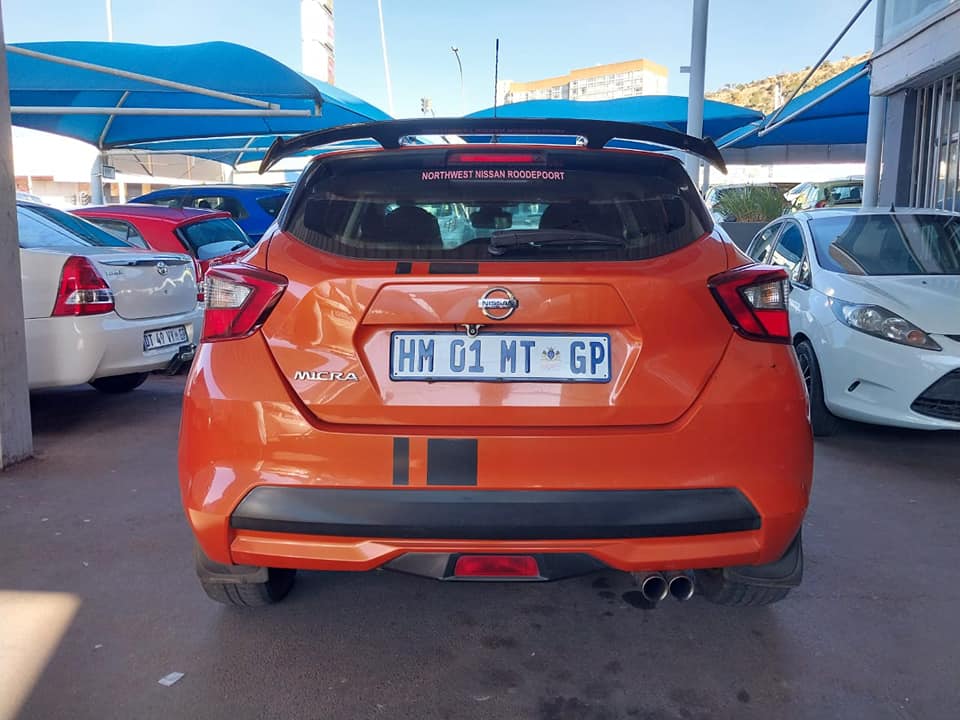 2018 NISSAN MICRA 1.9 TURBO MANUEL PETROL ORANGE COLOR PRICE