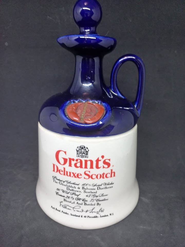 Empty Pottery grants Scotch Bottle. Empty Pottery grants Scotch Bottle.