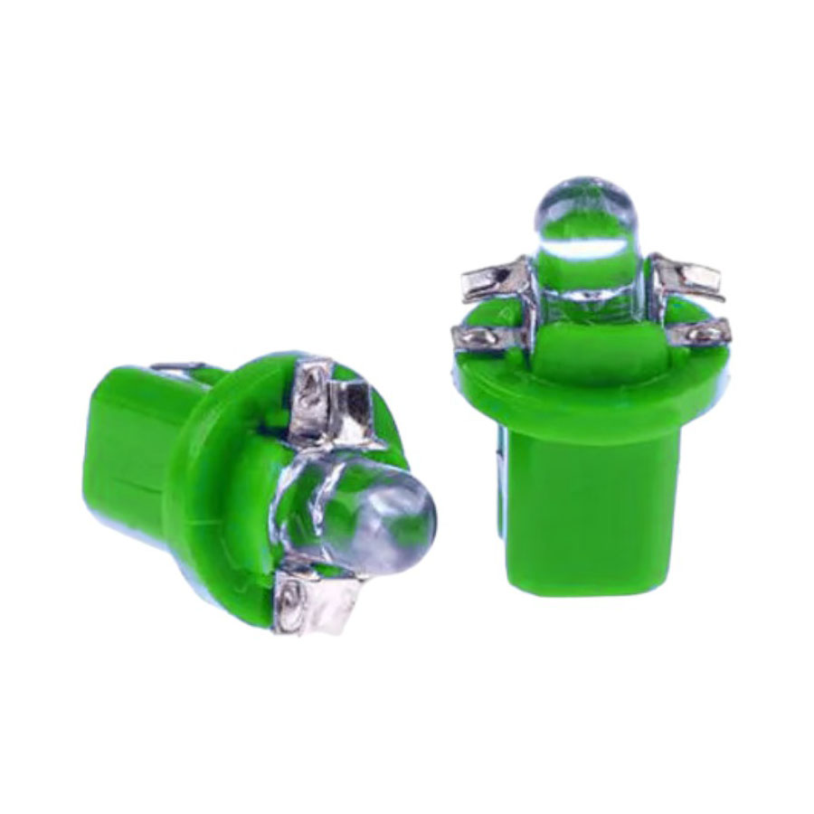 T5 SMD 5 LED Instrument Cluster Bulbs – Pair (Green)