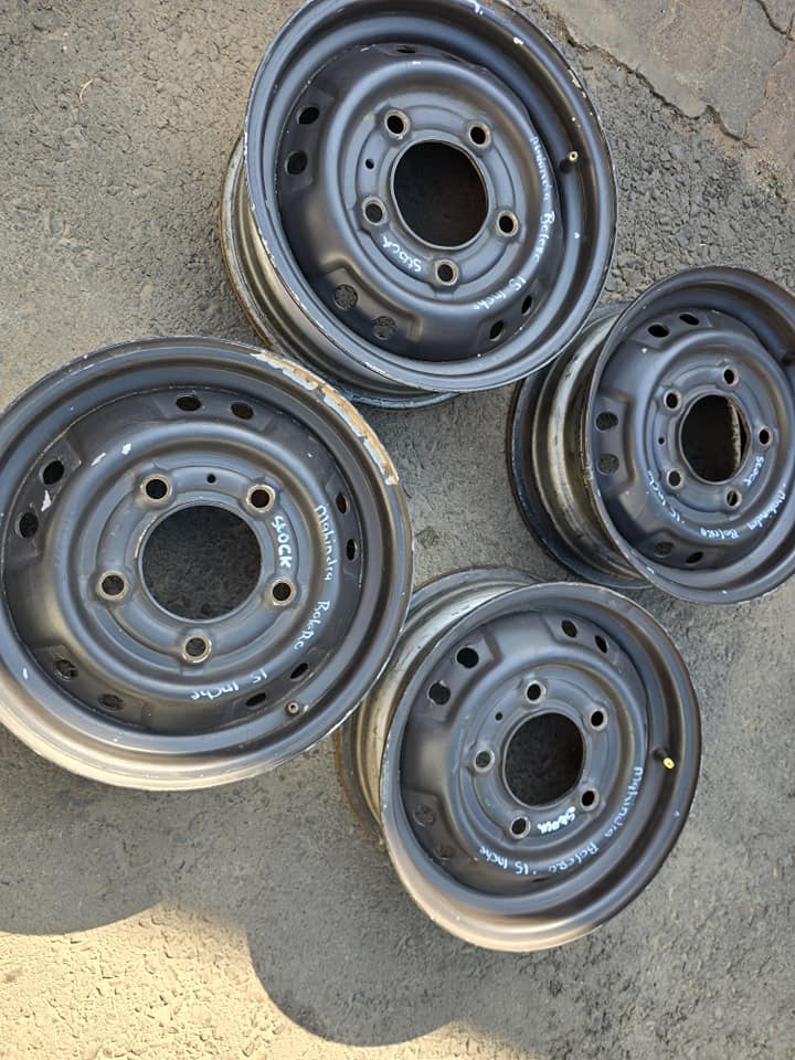 15inch Mahindra Bolero Rims For Sale Good Condition - Private Seller