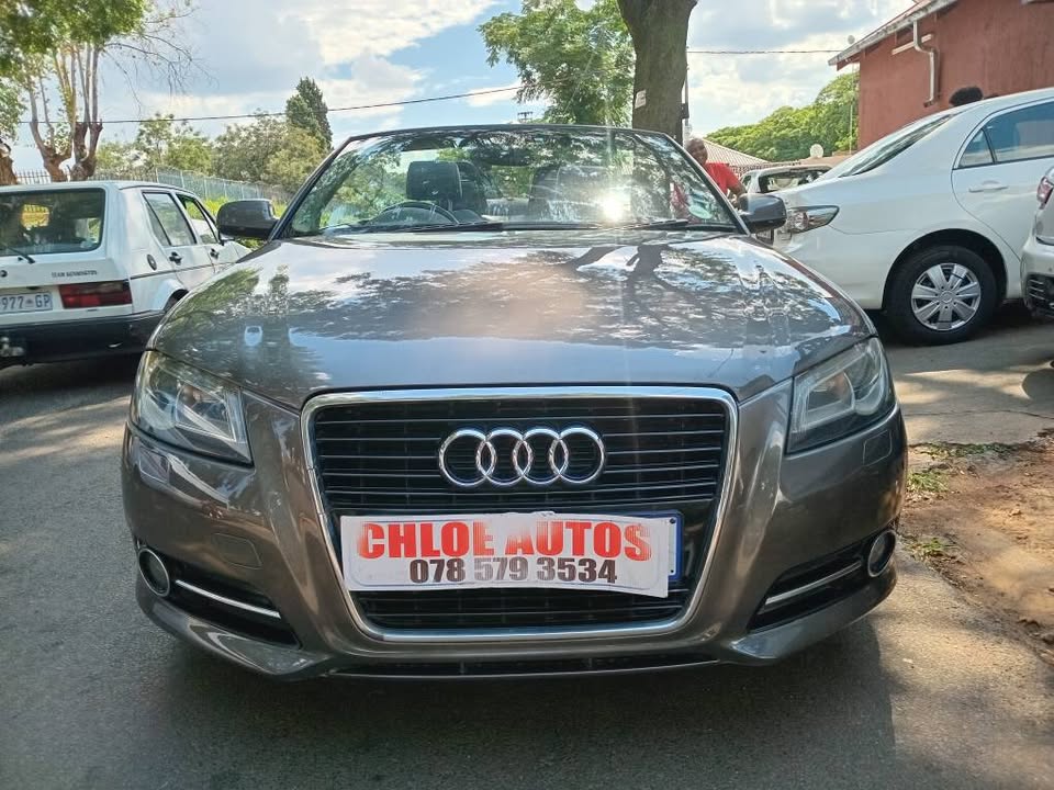 2012 Aud A3 1.8 tfsi Automatic 3drs Cabrio Grey Color Service history Reverse sensor 192,000km