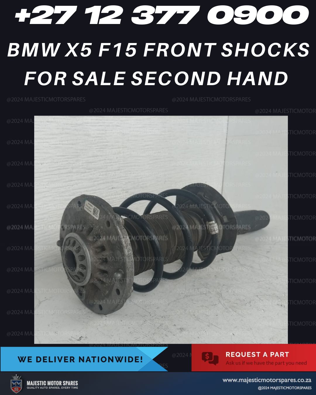 BMW X5 F15 Front Shock Premium Used BMW Replacement Part