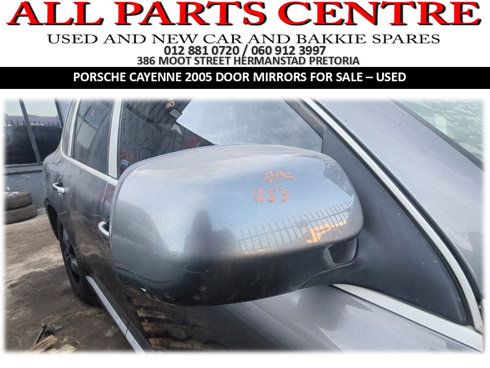 Porsche Cayenne 2005 Side Door Mirrors for Sale (Used)