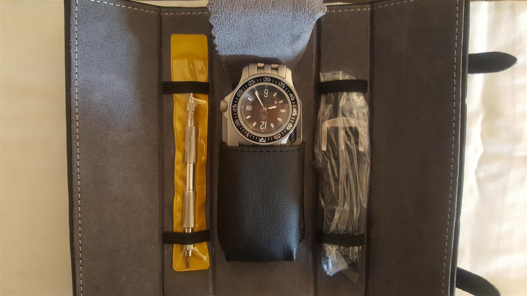Original Mercedes Benz watch in casing with certificate