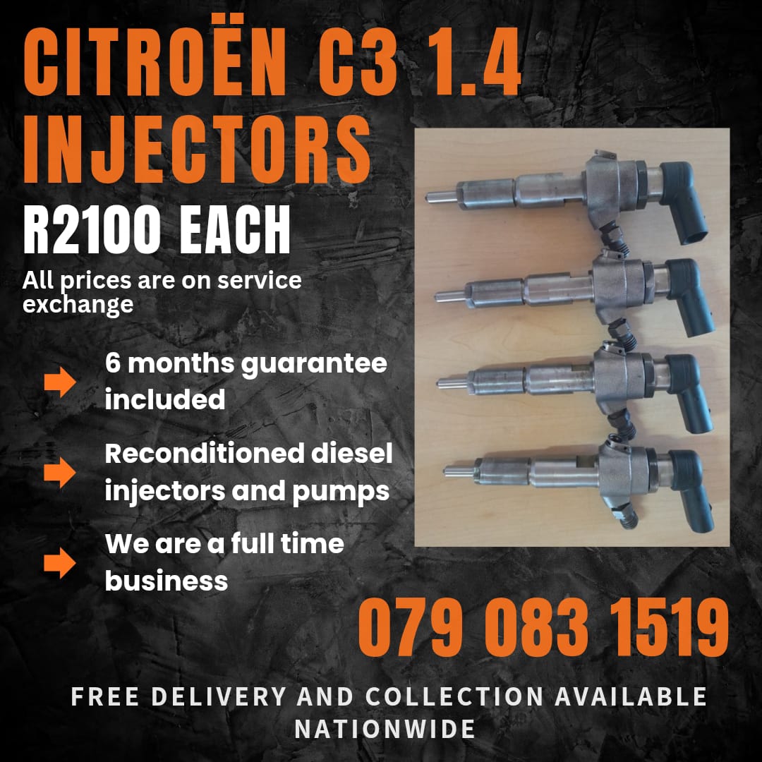 CITROËN C3 1.4 INJECTORS FOR SALE WITH WARRANTY INCLUDED - Private Seller CITROËN C3 1.4 INJECTORS FOR SALE WITH WARRANTY INCLUDED - Private Seller