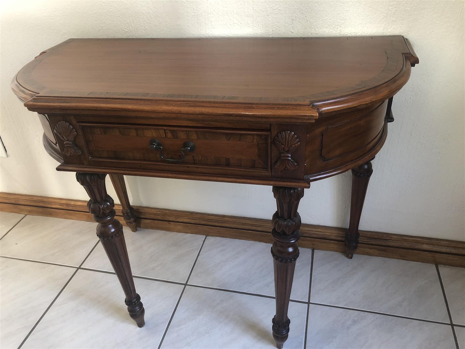 Half Moon Table Junk Mail Half Moon Table