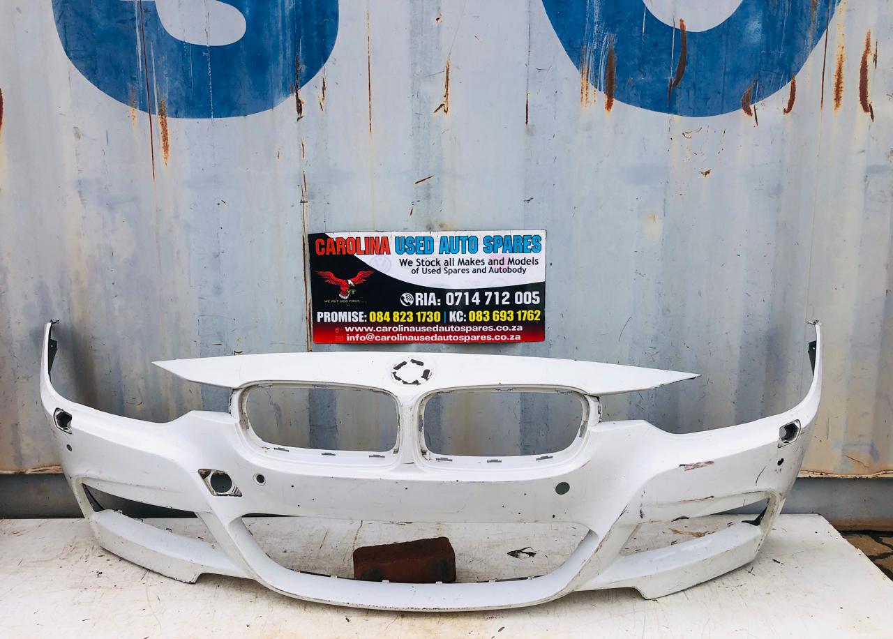 BMW F30 3 series M-sport front bumper with Pdc and washer holes (2016-2018) - Private Seller BMW F30 3 series M-sport front bumper with Pdc and washer holes (2016-2018) - Private Seller