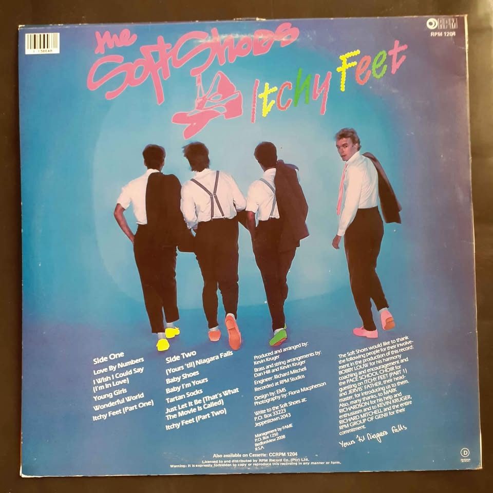 The Soft Shoes - Itchy Feet LP Record