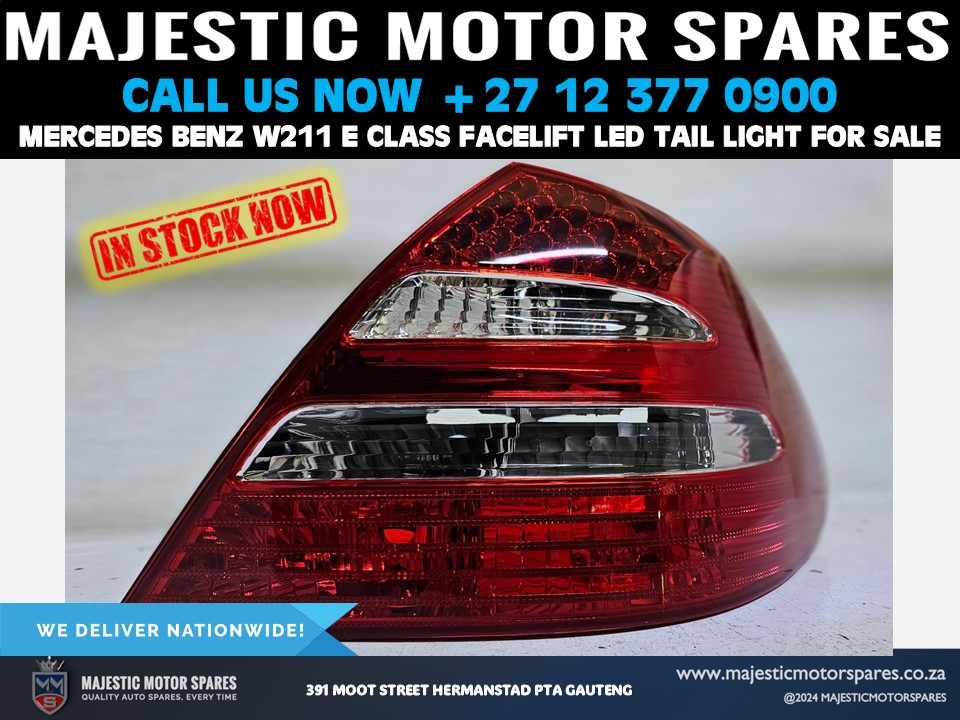 mercedes e class w211 led tail light for sale brand new mercedes e class w211 led tail light for sale brand new