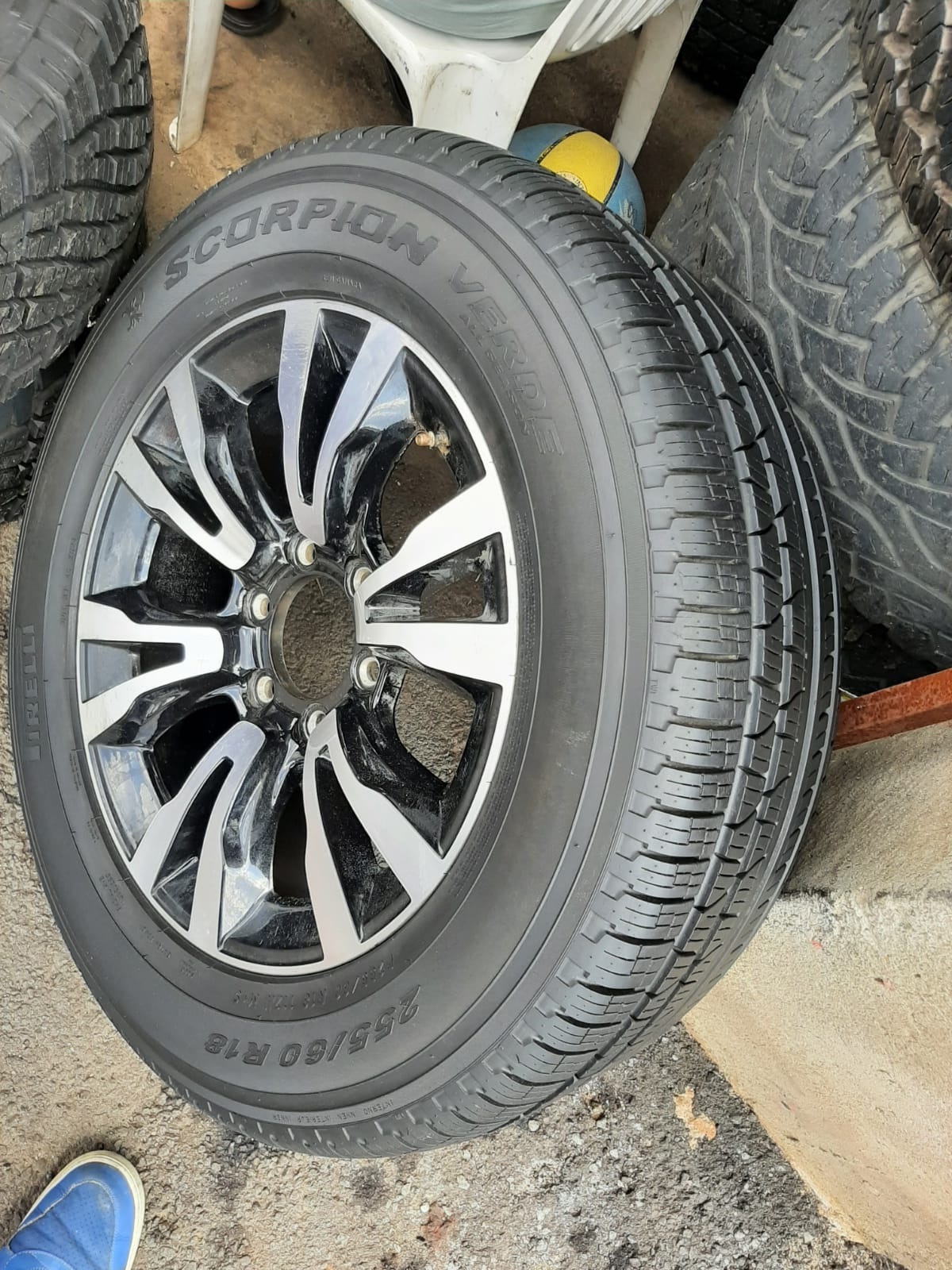 18 inch Isuzu X-Rider original mag with used tyre to use for spare wheel - Private Seller 18 inch Isuzu X-Rider original mag with used tyre to use for spare wheel - Private Seller