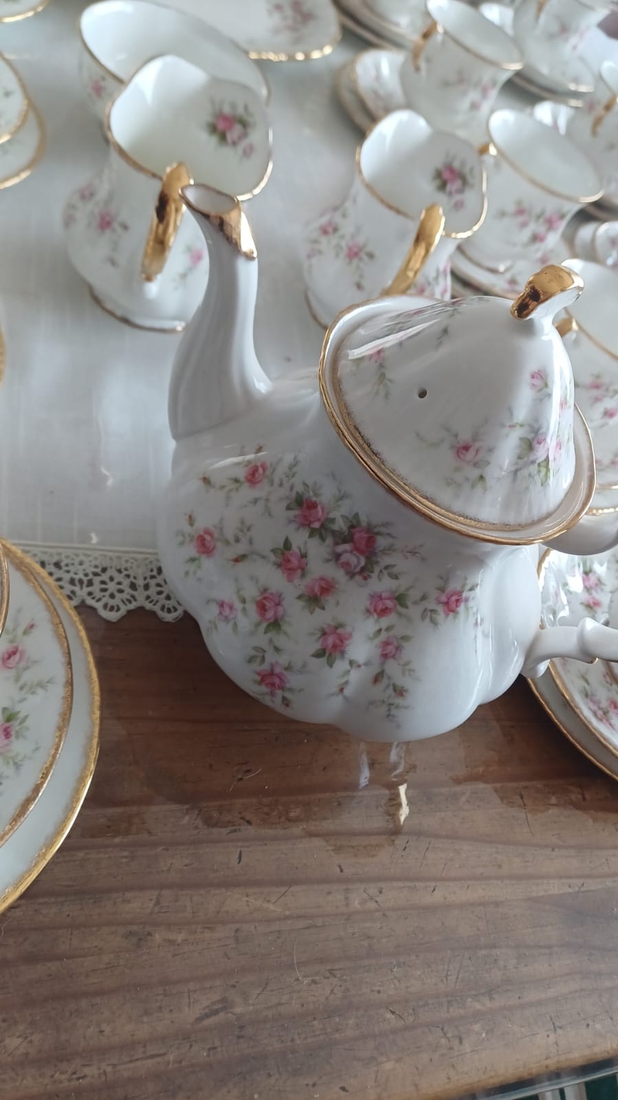 Royal Albert Fine Bone China and Paragon Victorian Rose Fine China