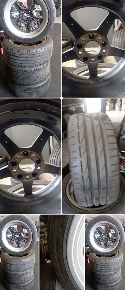 Original 17inch Rims with Tyres BMW 8 Series E34 M5 for sell.... - Private Seller Original 17inch Rims with Tyres BMW 8 Series E34 M5 for sell.... - Private Seller