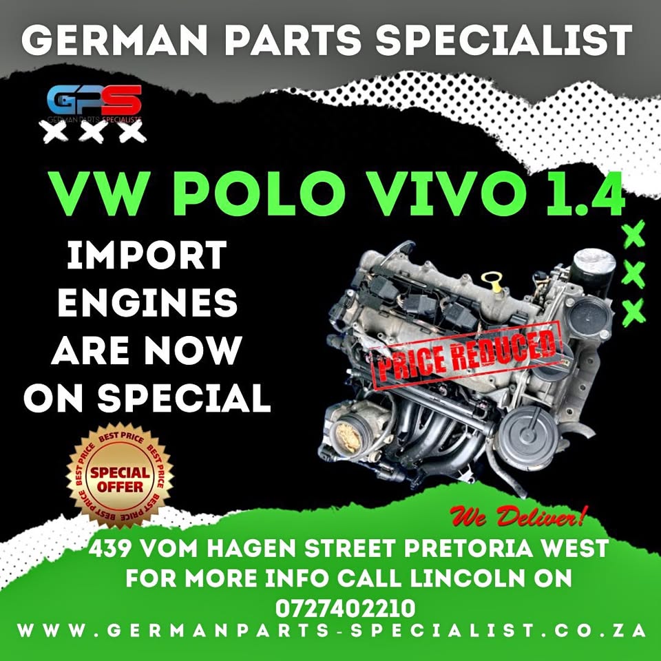 VW Polo Vivo 1.4L CLP Engines - Special Offer - Private Seller VW Polo Vivo 1.4L CLP Engines - Special Offer - Private Seller