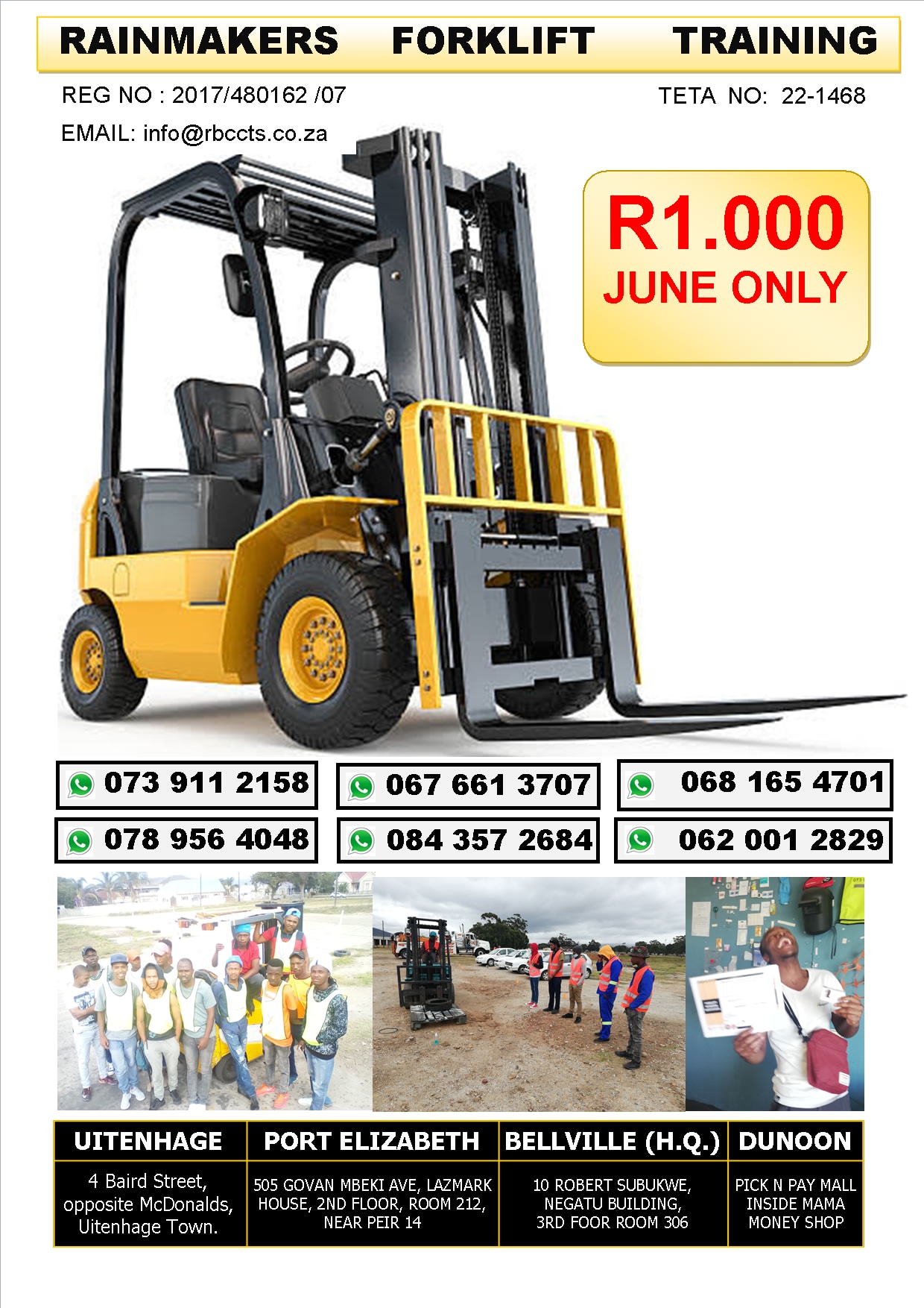 Forklift,Petrol Attendant at lower prices
