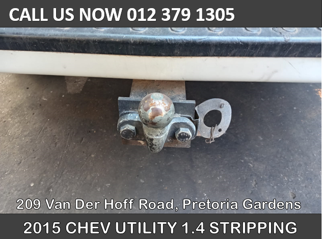 2015 CHEV UTILITY 1.4 MANUAL STRIPPING FOR SPARES - Private Seller 2015 CHEV UTILITY 1.4 MANUAL STRIPPING FOR SPARES - Private Seller