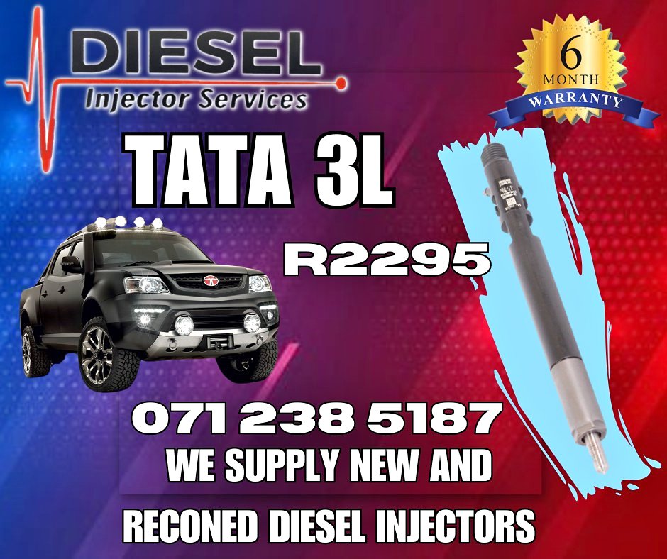 TATA 3L DIESEL INJECTORS FOR SALE OR RECON - Private Seller TATA 3L DIESEL INJECTORS FOR SALE OR RECON - Private Seller