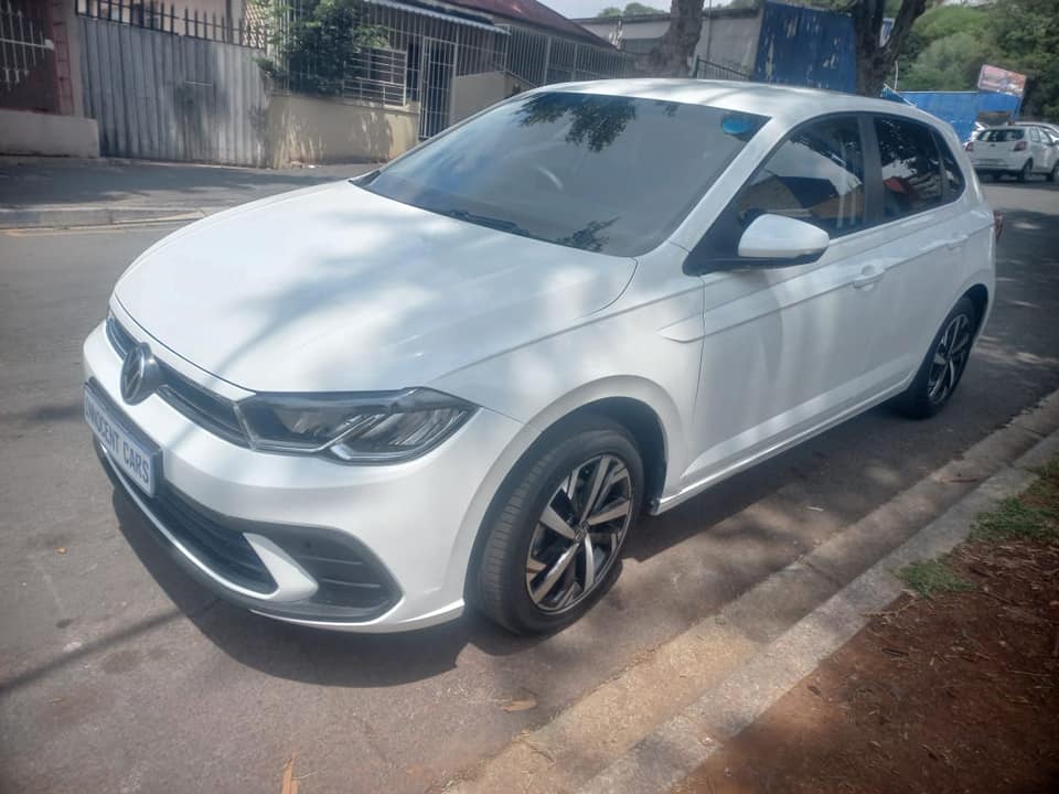 2023 VW POLO 9 TSI 1.0 PETROL, MANUAL, WHITE COLOR, MILEAGE