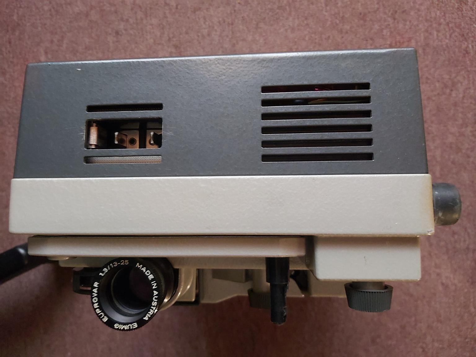 VINTAGE EUMIG MARK S PROJECTOR & BRILLAINT SCREEN FOR SALE