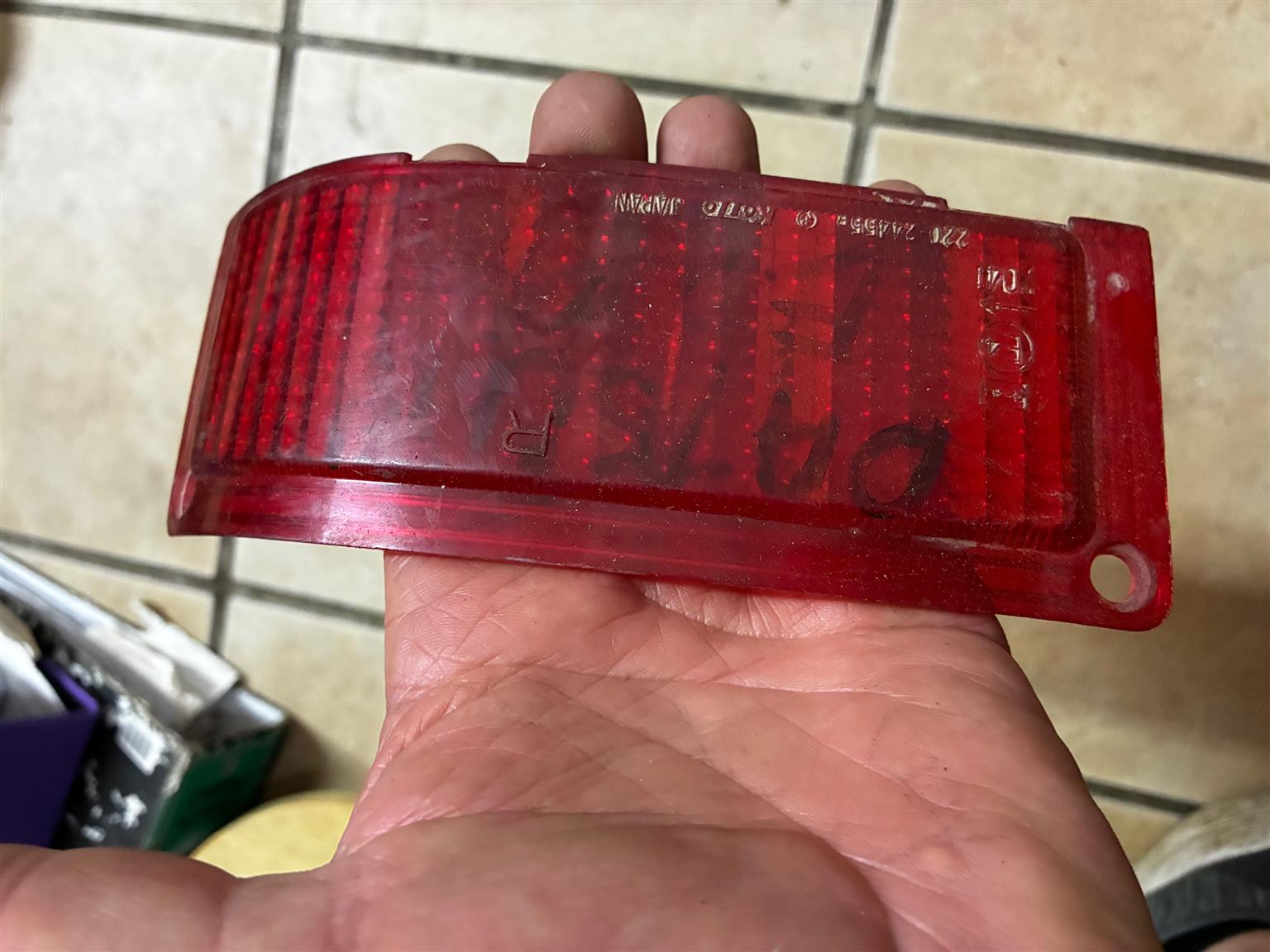Datsun E20 brake light lens - Private Seller Datsun E20 brake light lens - Private Seller