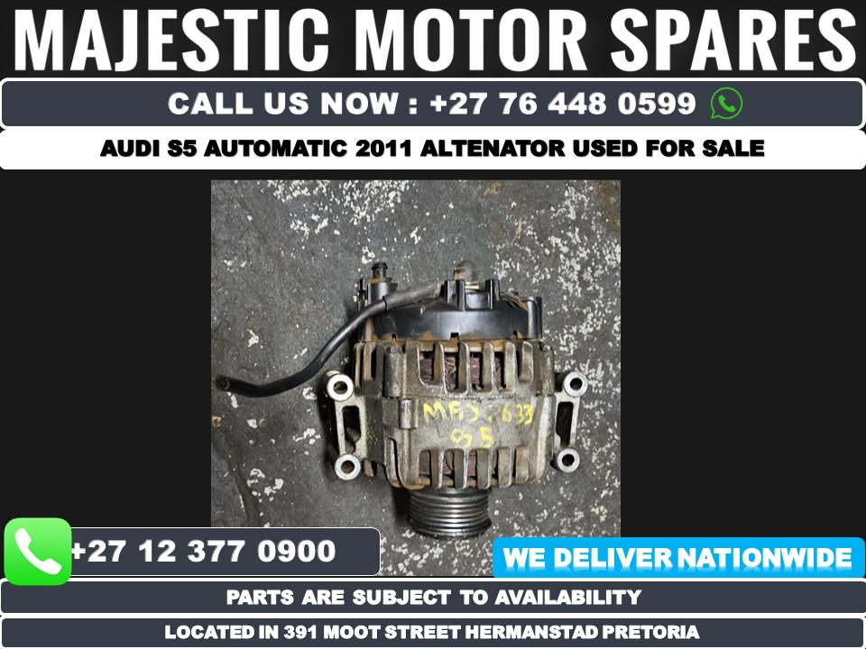 Audi S5 automatic 2011 Alternator used   for sale - Private Seller