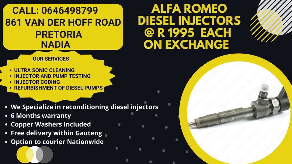 ALFA ROMEO DIESEL INJECTORS - Private Seller ALFA ROMEO DIESEL INJECTORS - Private Seller