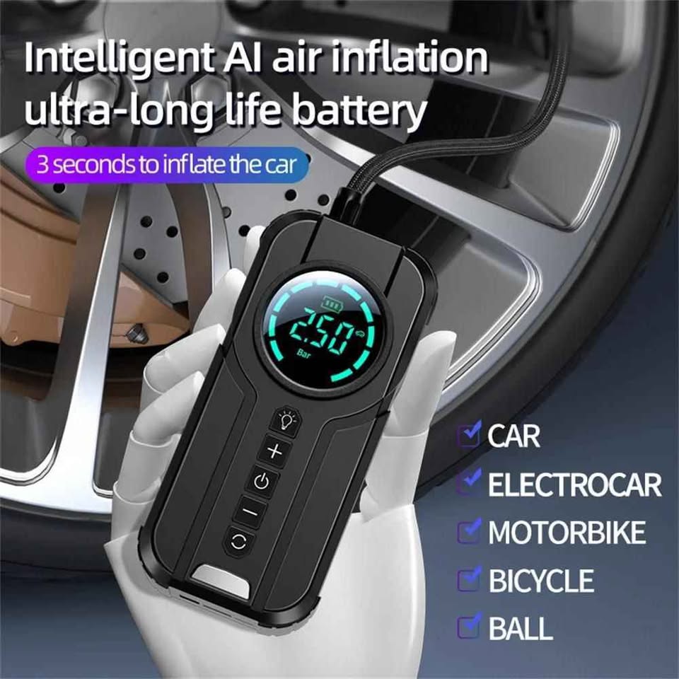 Smart wireless car jump starter&auto air inflator - Private Seller