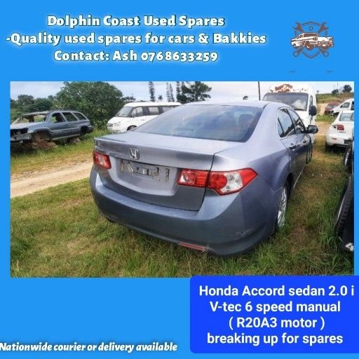 Honda Accord sedan 2.0 i V-tec stripping for Spares - Private Seller Honda Accord sedan 2.0 i V-tec stripping for Spares - Private Seller