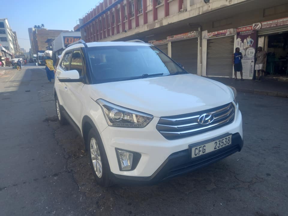 2019 HYUNDAI CRETA 1.6 PETROL, MANUAL TRANSMISSION, WHITE COLOUR