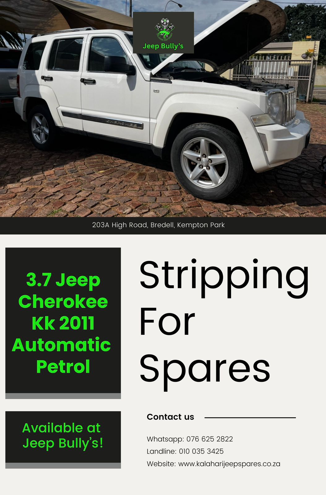 Jeep Cherokee KK 2011 Automatic Spares for Sale - Private Seller Jeep Cherokee KK 2011 Automatic Spares for Sale - Private Seller