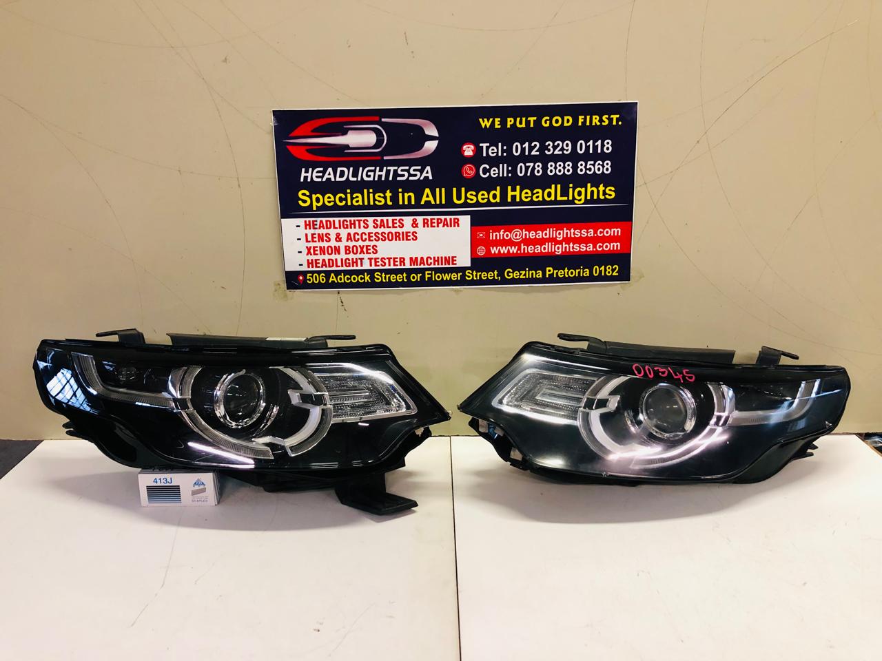 Range Rover Discovery Sport L550 left and right side bi-xenon headlights - Private Seller Range Rover Discovery Sport L550 left and right side bi-xenon headlights - Private Seller