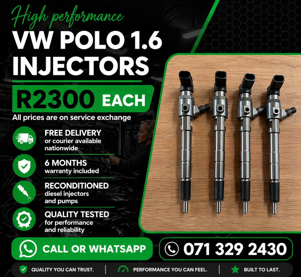 VW INJECTORS FOR SALE WITH WARRANTY - Private Seller VW INJECTORS FOR SALE WITH WARRANTY - Private Seller