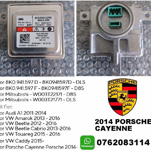 2014 + Porsche Cayenne headlight xenon ballast control module 2014 + Porsche Cayenne headlight xenon ballast control module