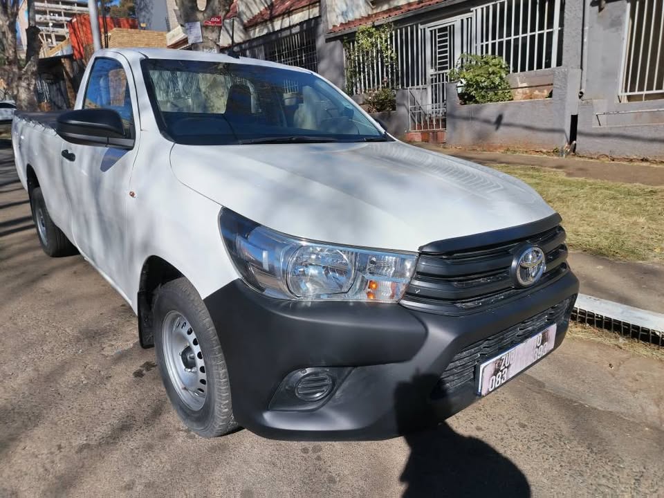 2021 Toyota hilux single cab 2.0 vvti 4x2