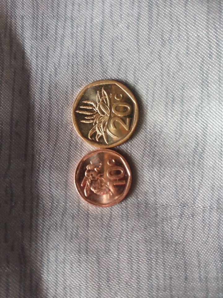 Mandela and old coins