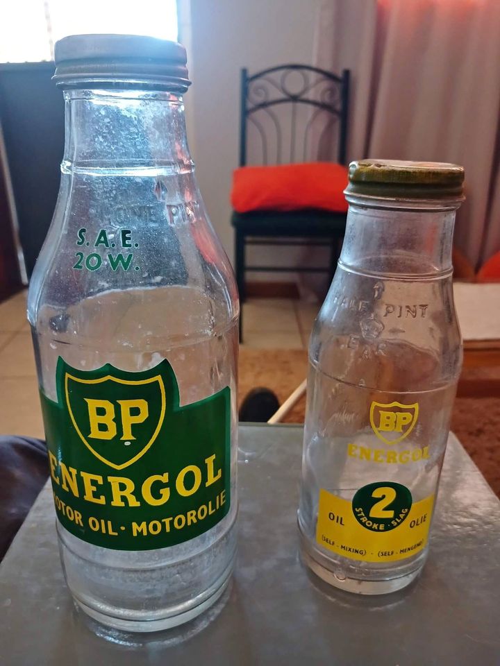 BP, baie ou olie glas bottels BP, baie ou olie glas bottels